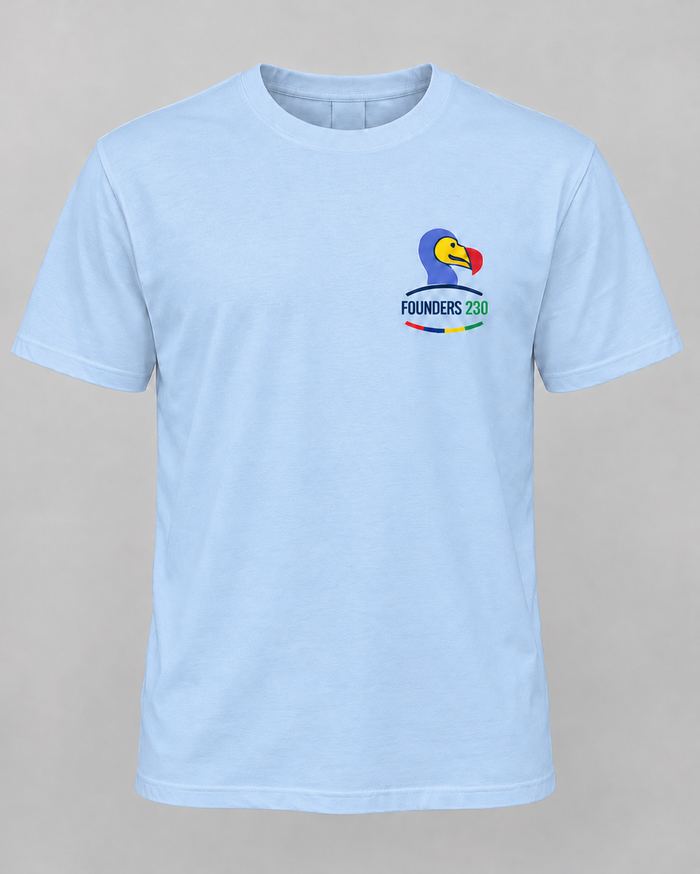 T-shirt Founders 230 - Bleu